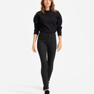 Everlane Black Denim High rise Jeans Size 28 Tall #139393
